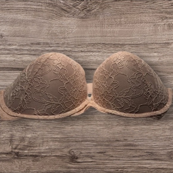 JoySpun Elegant Lace Underwire Pushup Bra in Light Pink 38D - Picture 3 of 5